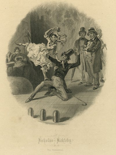 Nicholas Nickleby - The Rehearsal by Unbekannt Unbekannt